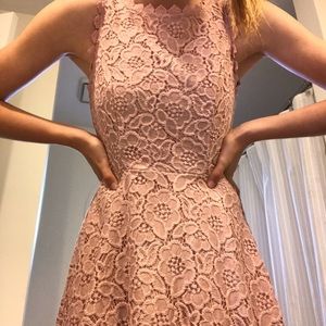 CITY STUDIO FLORAL LACE DRESS!